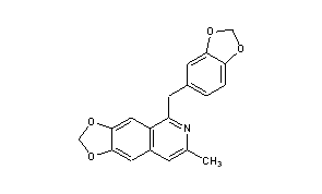 3-Methyl-6,7-methylenedioxy-1-piperonylisoquinoline