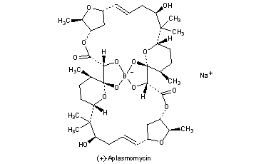 Aplasmomycin