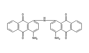 Bis(4-amino-1-anthraquinonyl)amine