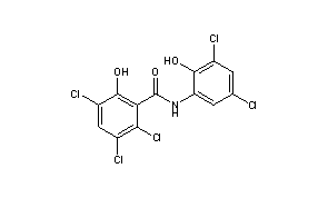 Oxyclozanide